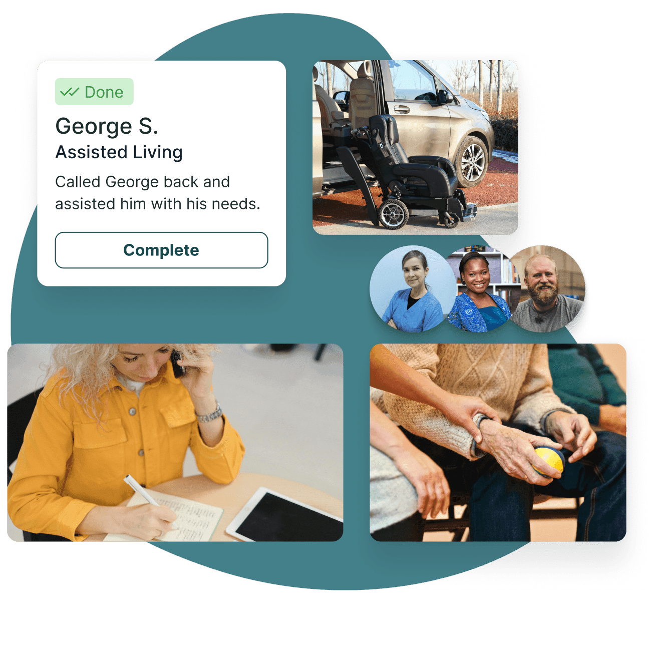 Caring for Seniors is a Group Effort